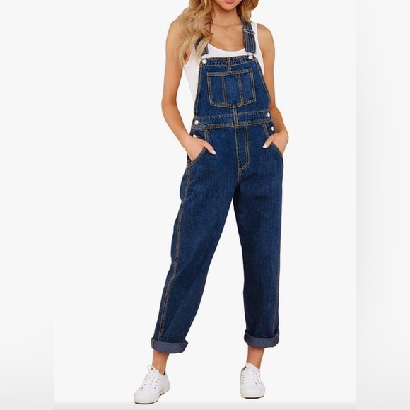 Boyfriend Overalls - Nightfall Blue (NEW) - Picture 1 of 6